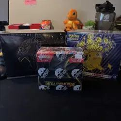 Pokemon Sealed Lot. Mega Booster Box, Zamazenta And Surging Sparks ETB - Image 1