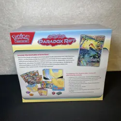 Pokemon TCG: Scarlet & Violet-Paradox Rift ETB-Factory Sealed - 9 Booster Packs 820650854163 - Image 3