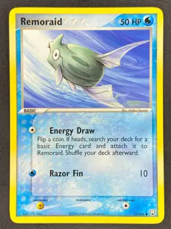 Pokemon Remoraid 73/109 TRR EX Team Rocket Returns LP/NM - Image 1