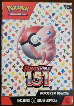 Pokemon TCG: Scarlet and Violet 151 Booster Bundle Factory Sealed - 6 Packs - #2 - Image 1