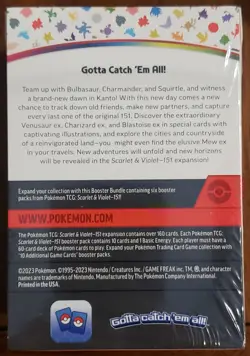 Pokemon TCG: Scarlet and Violet 151 Booster Bundle Factory Sealed - 6 Packs - #2 - Image 2