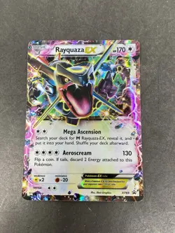 Pokemon Rayquaza EX XY69 2015 Black Star Promos Lp/Mp - Image 1