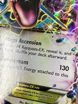 Pokemon Rayquaza EX XY69 2015 Black Star Promos Lp/Mp - Image 2
