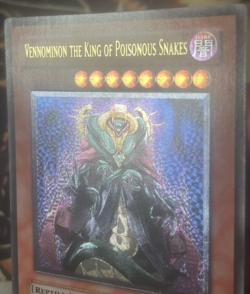 Yugioh: Vennominon The King Of Poisonous Snakes TAEV-EN014 Ultimate Rare LP - Image 3