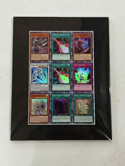 Yugioh Konami Official Rising Rampage 1st Edition Super Rare Uncut Sheet 2 - Image 1