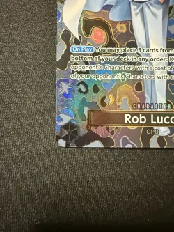 One Piece CCG Rob Lucci English Alt Art OP05-093 - Image 5