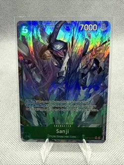 One Piece TCG Sanji Alt Art Op13-027 Carrying On His Will English - Image 2