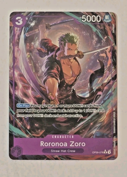 One Piece Roronoa Zoro PRB02 Alternative Art R* OP09-076 - Image 1