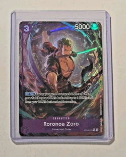 One Piece Roronoa Zoro PRB02 Alternative Art R* OP09-076 - Image 3