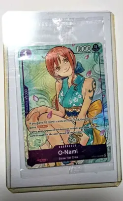 One Piece TCG Illustration Box Vol 1 PROMO SET O-Nami OP05-062 & Boa Hancock - Image 2