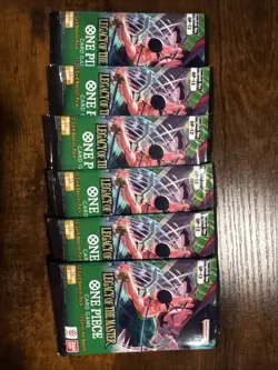 One Piece TCG - Legacy Of The Master(OP-12) Booster Pack Bundle Of 6 - Image 1