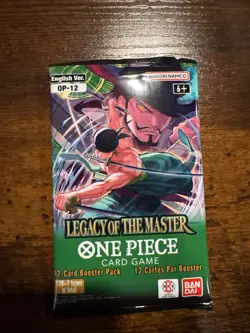 One Piece TCG - Legacy Of The Master(OP-12) Booster Pack Bundle Of 6 - Image 2