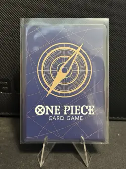 One Piece Rayleigh OP14 R The Azure Sea's Seven Dash Pack Promo Foil 1x - Image 2
