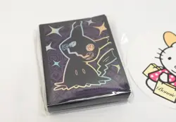Pokemon 65 Ct Mimikyu Paldean Fates ETB Card Sleeves New Sealed - Image 1