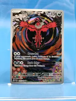 Pokemon TCG Yveltal Paradox Rift Holo Card 205/182 Near Mint Condition - Image 1