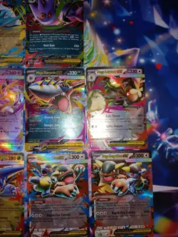 Pokemon TCG - Mega Evolution EX Double Rare Lot - 11 Card Lot - - Image 3