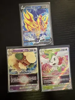 Pokemon TCG Brilliant Stars Lot 10 Cards Holo Rainbow Gold Arceus VStar PikachuV - Image 3