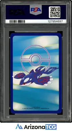 Pokemon 2003 Wobbuffet Jack of Hearts Pokemon Sapphire Playing Card PSA 10 - Image 2