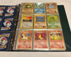 500+ Pokemon MIX CARD LOT in Binder Base set, Ex's, Mega Ex's, Trainers, Energys - Image 4