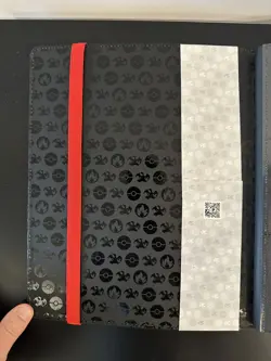 Ultra Pro Pokemon TCG Charizard 9 Pocket Leather Binder Red 360 Card Capacity - Image 2