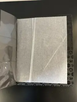 Ultra Pro Pokemon TCG Charizard 9 Pocket Leather Binder Red 360 Card Capacity - Image 4