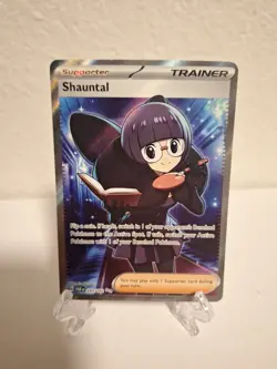 Pokemon TCG Trainer Shauntal Ultra Rare Card #243/182 Paradox Rift - Image 1
