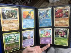 160 CARDS FIRE LOT - Pokemon Binder Collection - Charizard, 1st Ed Kabuto, Tag - Image 3