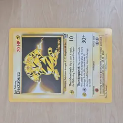 Pokemon Card Electabuzz 1 JUMBO Winner Best of Game Promo NM - Image 2