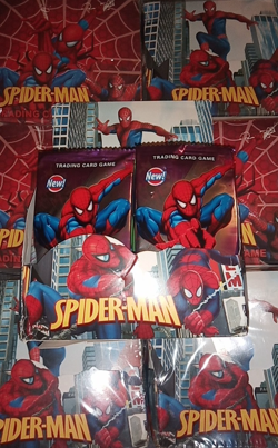 Full box of Spiderman across the spider verse trading cards, 36 packs in box - Image 1