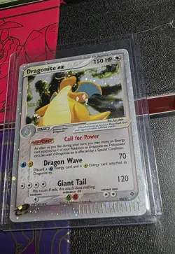 Pokemon TCG Dragonite EX Dragon 90/97 Holo Rare Card - Image 1