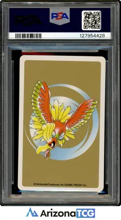 Pokemon 2000 Bayleef 153A 4 Of Clubs Pokemon Gold Playing Card Japanese PSA 10 - Image 2