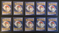 Pokemon 1st Edition TCG WOTC 10 card lot w/ Magby, Charmander, Psyduck Etc. - Image 2
