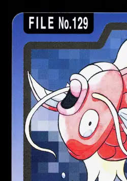 Magikarp NO. 129 Bandai Carddass Series 3-4 MP Japanese Pokemon Card TCG - Image 2