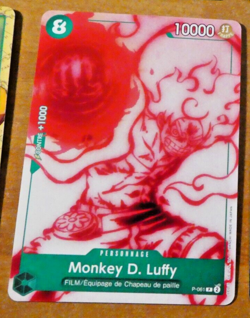 ONE PIECE CARD GAME CARTE FRANCAISE Monkey.D.Luffy P-061 PROMO FR MINT - Image 1