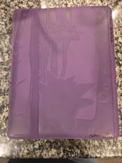 Pokemon TCG Card Game Elite Gengar 9-Pocket Zippered Ultra PRO Binder Collection - Image 2