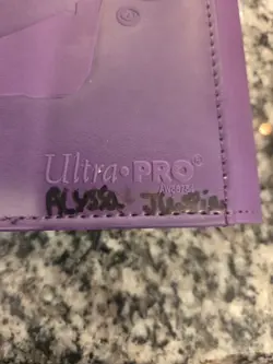 Pokemon TCG Card Game Elite Gengar 9-Pocket Zippered Ultra PRO Binder Collection - Image 4