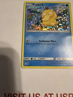 Psyduck 2/12 McDonalds 2018 Sparkle Holo Promo Pokemon TCG Card - Image 2