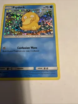 Psyduck 2/12 McDonalds 2018 Sparkle Holo Promo Pokemon TCG Card - Image 3