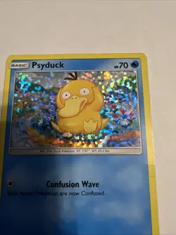 Psyduck 2/12 McDonalds 2018 Sparkle Holo Promo Pokemon TCG Card - Image 4