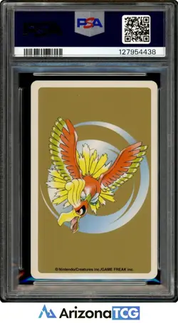 Pokemon 2000 Cyndaquil 155 Ace Of Hearts Pokemon Gold Playing Card PSA 10 - Image 2