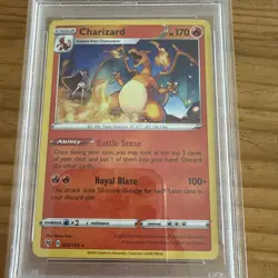Pokemon TCG Cards Charizard 025/185 Vivid Voltage Cracked Ice Promo PSA 9 MINT - Image 2