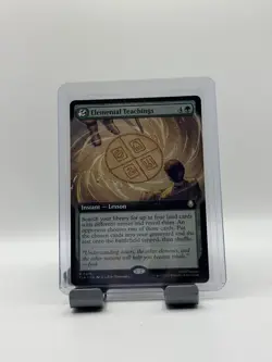 MTG, Elemental Teachings $3 ORDER MIN Extended Art Avatar Last Airbender Regular - Image 1