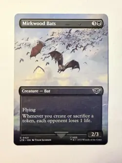 Mirkwood Bats (Borderless) Universes Beyond: the Lord of the Rings: Tales of... - Image 1