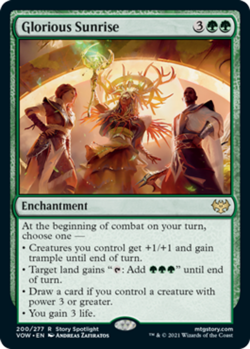 Glorious Sunrise - Innistrad: Crimson Vow #200/277 MTG Magic The Gathering - Image 1