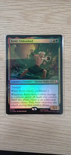Bumi, Unleashed | Foil | MTG | TLA | Near Mint | English EN - Image 1