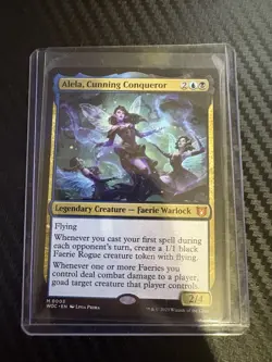 Alela, Cunning Conqueror [Wilds of Eldraine Commander] Near Mint - Image 1