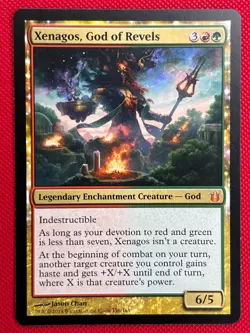 MTG 1X Xenagos, God of Revels X1 Born of the Gods Magic - NM/MT - Image 1