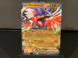 Pokemon Koraidon ex 125/198 Double Rare Holo SVI EN NM Pack Fresh - Image 1