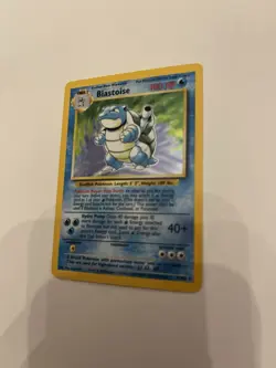 Blastoise Holo Rare - Base Set 1999 Pokemon TCG WotC Vintage - Image 2