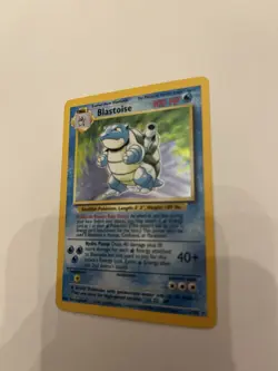 Blastoise Holo Rare - Base Set 1999 Pokemon TCG WotC Vintage - Image 3